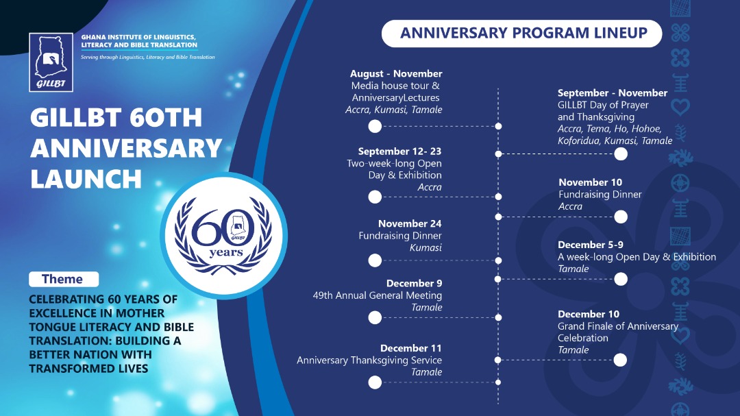 GILLBT Launches 60th Anniversary Celebration